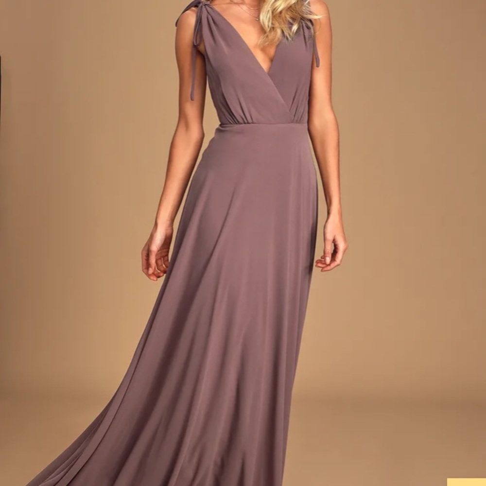 Lulu’s Purple Maxi Dress New with Tags